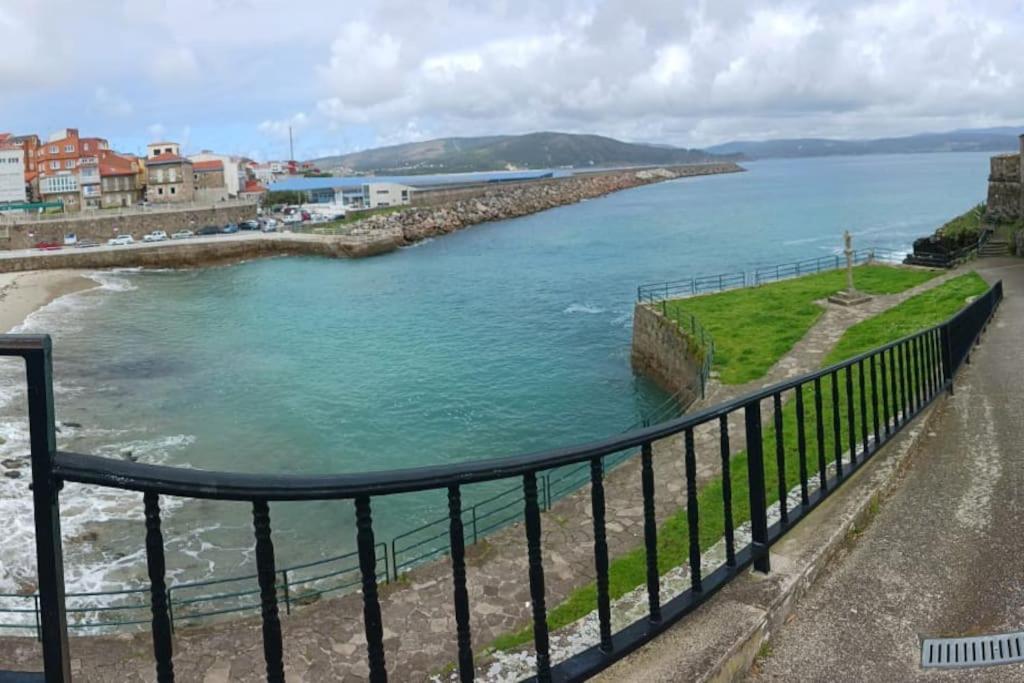 Casa Maria Con Jardin, Aparcamiento Y Vistas Al Mar Villa Finisterre Exterior photo